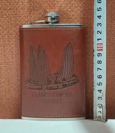 Digər içki üçün qablar: İçki qabı satılır. Alov qüllələri şəkili olan nerjaveykadan (nerjdən) — 7