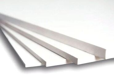 продаю паралон: ПВХ-пенокартон форекс (foamed PVC) — белые легкие листы для рекламы