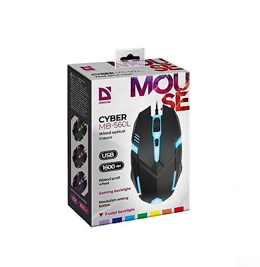Elektronika: Defender	CYBER MB-560L Wired optikal mouse 1200 dpi Bütün — 1