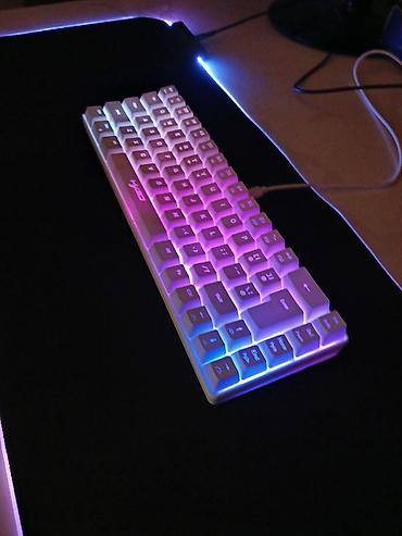 busi: Klaviyatura Və Super gamer mousepad 1 - Hər ikisində led və rgb — 1