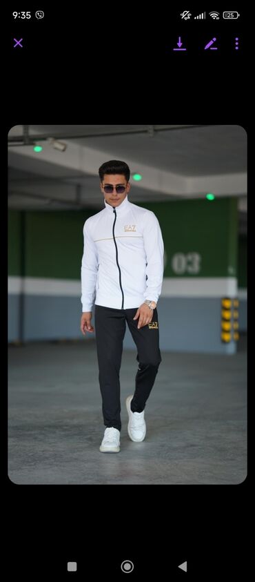 Trenerke: Komplet, 2XL (EU 56), Likra — 8