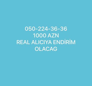 Kompüter, noutbuk və planşetlər: Bu mətn bir əlaqə nömrəsini, qiyməti və "REAL ALICIYA ENDİRİM OLACAQ"