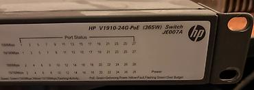HP V1910-24G-PoE (365W) Switch – JE007A - 24 portlu idarəolunan