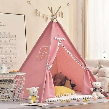 Šatori za decu: 06. 🌞⛺ DEČIJI TIPI ŠATOR ZA IGRU – PREMIUM MODEL 💛✨ Stvorite svom — 7
