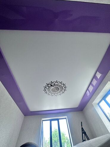 Натяжной потолок: Натяжной потолок Глянцевое, Матовое, 3D потолки Бесплатный замер, Гарантия, Монтаж — 10
