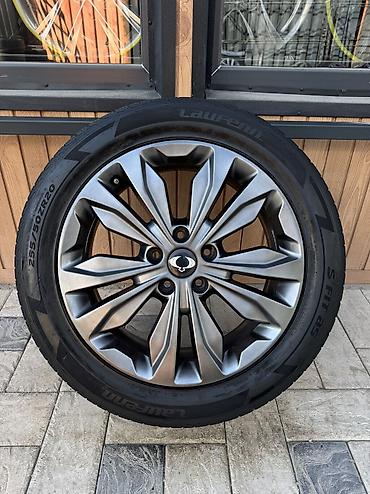 Колеса в сборе 255 / 50 / R 20, Лето, Б/у, Запаска, Литые, отверстий - 5
