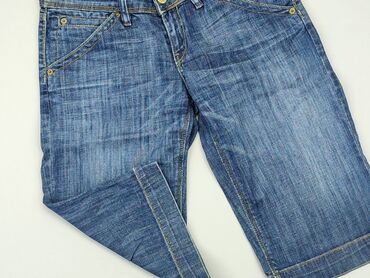 bluzki do bialych spodni: Spodnie 3/4 Damskie, LeviS, S, stan - Bardzo dobry
