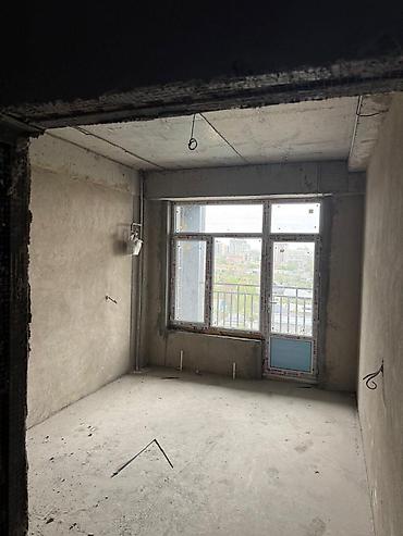 арзан квартира сатып алам: 1 комната, 46 м², Аламединский рынок / базар Элитка, 9 этаж, ПСО (под самоотделку) — 1