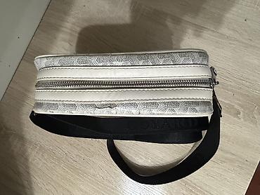 Другие сумки: Сумка goyard белого цвета почти новая 2 ремешка белый и черный срочно — 3