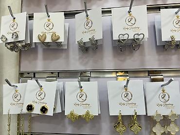 Sırğalar: Qadın üçün zərgərlik aksesuarları – Lady Jewellery kolleksiyası — 10