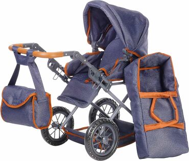 Kolica za bebe: Kolica za lutke Ruby – tamno plava (CT-631306) Zemlja porekla — 1