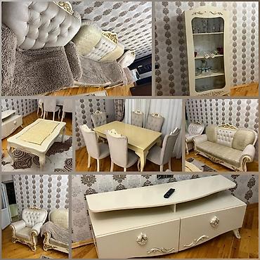Qonaq dəsti satılır – 690₼ Tərkibi: - 1 ədəd 6 nəfərlik yemək masası - lalafo.az -da Qonaq dəsti satılır – 690₼ Tərkibi: - 1 ədəd 6 nəfərlik yemək masası -