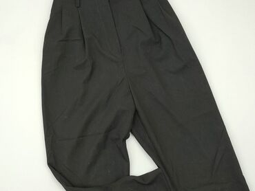 bluzki damskie czarne eleganckie: Spodnie materiałowe, S, stan - Dobry