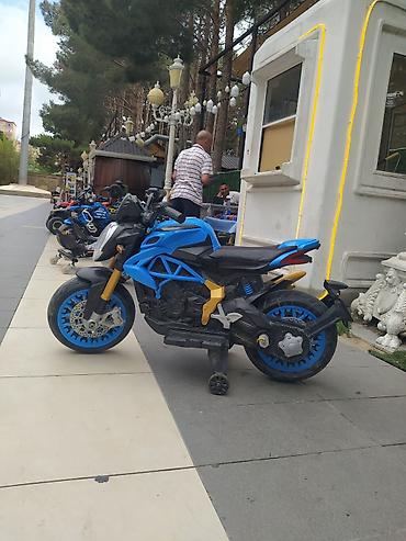 samokat elektron: Uşaq üçün elektrik motosikleti - Model: sport tipli uşaq motosikleti — 1