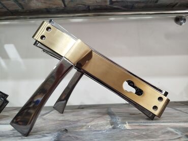 турецкие сейфовые двери в баку: Metal qapı üçün dekorativ tutacaq və zamok üzlüyü dəsti - Material