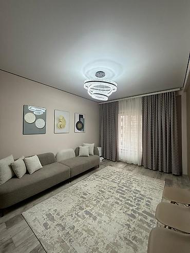 квартира село восток: 3 комнаты, 74 м², Асанбай мкр Элитка, 4 этаж, Евроремонт — 6