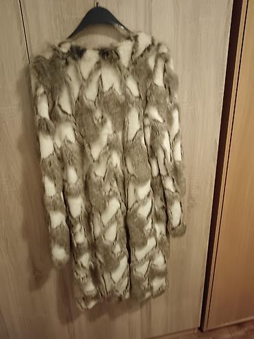 diana: Pa fashion Ženska bundica od veštačkog krzna, duži kroj - Materijal — 3