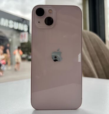 китайский айфон 13: IPhone 13, 128 ГБ, Розовый, Чехол, 82 %