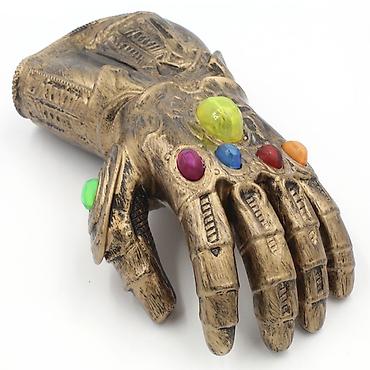 Oyuncaqlar: 🇦🇿Musiqili və İşıqlı Thanos "Sonsuzluq Əlcəyi" Oyuncağı — Trend — 4