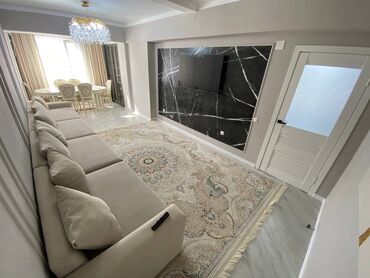 с подслением: 4 комнаты, 120 м², Элитка, 8 этаж, Евроремонт