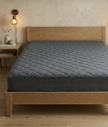 bed sheets: Непромокаемый наматрасник-простыня на резинке Есть Турецкие и — 5