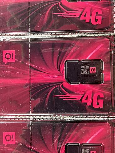 4g wifi: SIM‑карта оператора O! с поддержкой 4G. От 50 сим карт идет скидка — 1