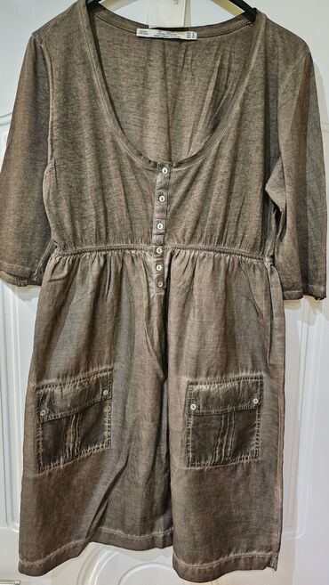 hm pidzame: Zara M (EU 38), color - Khaki, Other style, Other sleeves