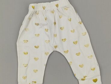 czarna podkoszulka dziecięca: Baby material trousers, 6-9 months, 68-74 cm, condition - Very good