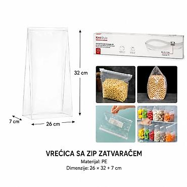 KMT kese sa rajsferšlusom 2407814 Praktične PE vrećice sa zip