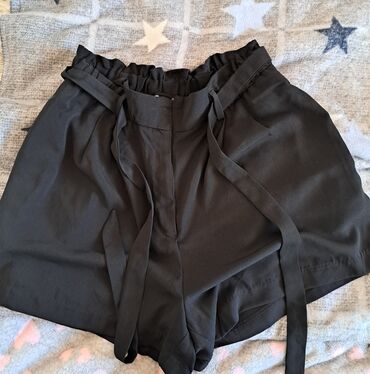 zenske pantalone h m: M (EU 38), XL (EU 42), bоја - Crna, Jednobojni