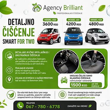 pranje komarnika: Detaljno čišćenje automobila Smart ForTwo Detaljno ručno spoljašnje — 1