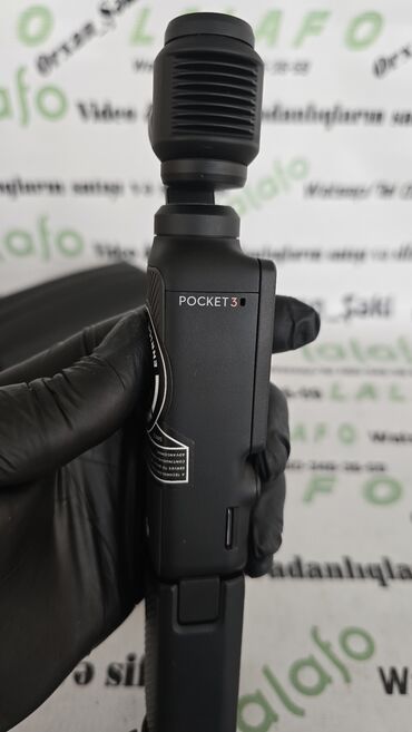 Videokameralar: DJI Osmo Pocket 3 Creator Combo portativ kamera və stabilizator seti — 12
