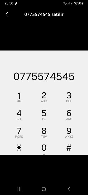 mobil nomre: Number: ( 077 ) ( 775574545 )
