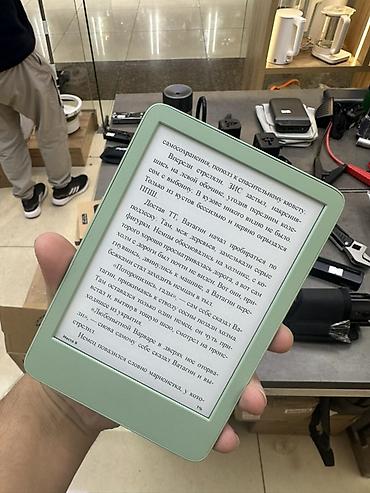 купить kindle: Электронная книга, Amazon, Новый, 6" - 7", Wi-Fi, цвет - Зеленый — 2