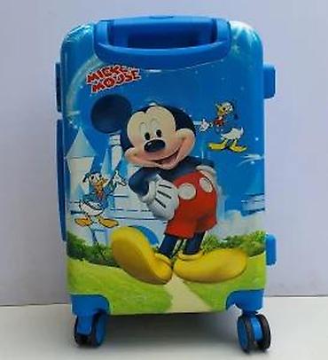 Rančevi, torbe i koferi: Dečji set kofera – Mickey Mouse motiv - Dva kofera (veći i manji) sa — 22