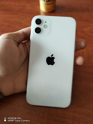 iphone plata: IPhone 11, 128 GB, Ağ, Face ID — 1
