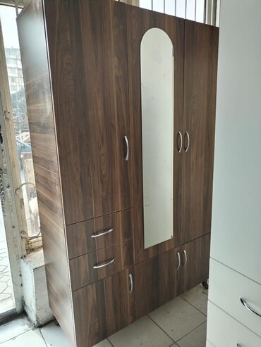 Dolablar: Yeni, Açılan, 3 qapılı Düz dolab, Qarderob, paltar dolabı, Azərbaycan — 24
