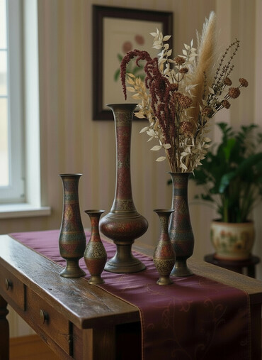 Vazalar: Vaza dəsti, Mis — 1