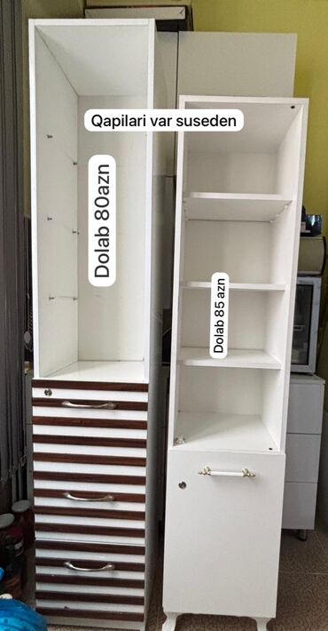 Dolablar: Her iki dolab satılır unvan Yeni yasamal sofi