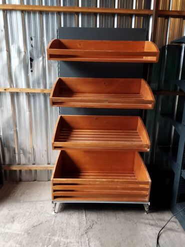 Витрины: Торговые стеллажи из России предназначена для продуктов и прочее — 17