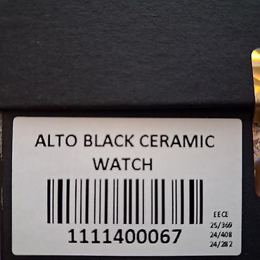 Qol saatları və aksesuarlar: Bernhard H. Mayer “Alto Black Ceramic” kişi qol saatı - Brend — 5