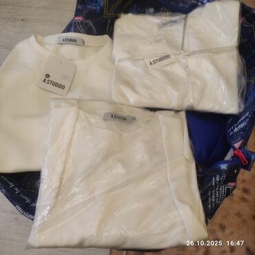 Другая женская одежда: Набор женской одежды (4 предмета) 1) Удлинённый жилет без рукавов - — 18