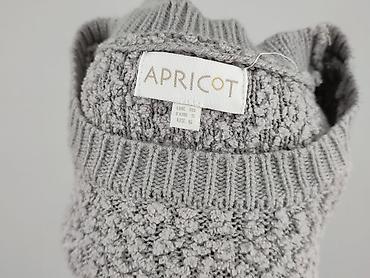 czarne nitki w mango: Apricot, Sweter damski, rozmiar S — 4