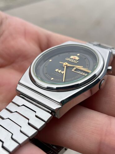 Qol saatları: İşlənmiş, Qol saatı, Orient, rəng - Boz — 3