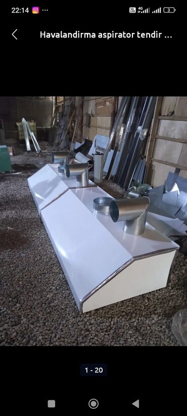 Havalandırma sistemləri: Havalandırma sistemləri üçün komplektlər Təqdim olunur: - Spiral — 15