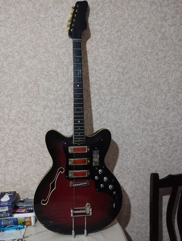 электро велик: Elektron gitara, 6 sim, Yeni, Ödənişli çatdırılma, Rayonlara çatdırılma