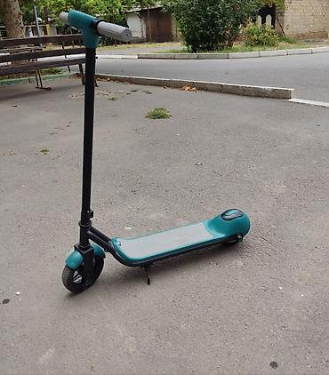 elekdirikli sukuter: Uşaq elektrik skuteri - Rəng: firuzəyi-göy və qara - 3 rejimli suret — 1