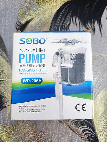 Аквариумные аксессуары и принадлежности: Sobo WP-206H filtir ela veziyetdedir tezeden seçilmir çox az — 1