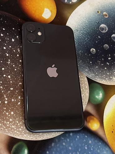 Apple iPhone: IPhone 11, Б/у, 128 ГБ, Черный, Зарядное устройство, Защитное стекло, Чехол, 83 % — 3
