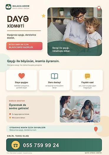 почасовая няня в баку: Balaca Addım – Dayə xidməti 🌸 Öz evimdə dayə xidməti – balacalarınız — 1